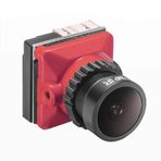 LOLPALONE FPV Camera 1800TVL 5MP 2.1mm 1/8 Inch Starlight Sensor 5V-40V NTSC/PAL with OSD for RC FPV Racing Drone DIY Parts Red