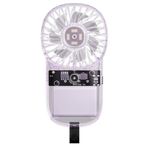 LOLPALONE Handheld Mini Fan Adjustable Speed Pocket Air Cooler Fan 1200mAh Outdoor Portable Fan forOutdoor Travel Camping Color:Green