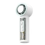 LOLPALONE Handheld Semiconductor Refrigeration Fan, Rechargeable Portable Cooling Fan, Air Cooler for Outdoor Use B