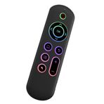 LOLPALONE M5 IR 2.4G Air Mouse Uzaktan Dokunmatik Yüzey Android TV Kutusu PC için Mini Klavye Kablosuz Uçan (Renkli Arkadan Aydınlatmalı) Kurulumu Kullanım
