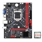 LOLPALONE Masaüstü B85M VHL Anakart + CPU I3-2130 LGA 1155 USB 3.0 SATA 3.0 SATA 3.0 16 GB DDR3 1600 MHz RAM Yuvası Kullanımı