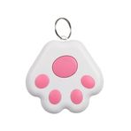 LOLPALONE Mini Köpek GPS Takip Cihazı Taşınabilir Takip Cihazı Bluetooth Akıllı Anti-Kayıp Cihazı Bagajlar/Çocuk/Pet Bluetooth Alarmları