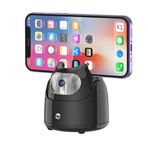 LOLPALONE Otomatik Yüz İzleme Gimbal Telefonu Tutucu APP-Free AI Yüz Tanıma 360 ° Dönen Telefonu Tutucu