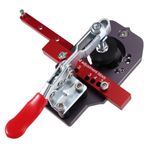 LOLPALONE Woodworking 35mm Hinge Hole Opener Door Panel Hinge Drilling Locator Hinge Hole Opener Woodworking Hinge Hole Opener Hinges Installation Auxiliary Tool Gray