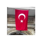 Lona Sanat 100X150 Cm Alpaka Kumaş Türk Bayrağı - Dayanıklı Ve Şık