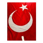 Lona Sanat 150X225 Cm Raşel Kumaş Türk Bayrağı 1. Kalite Kumaş Dikim
