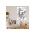 Lona Sanat Kişiye Özel Kara Kalem Fotoğraflı Kanvas Tablo 25 X 35 Cm;Beyaz 25 X 35