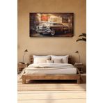 Lona Sanat Klasik Araba Chevrolet Sanatsal Kanvas Tablo Salon Oturma Yatak Odası Ofis Antre 0338;Renkli 40 X 60