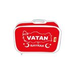 Lona Sanat Masa Bayrağı Polyester 30X45 Vt102