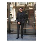 LONATOLİA Erkek Slim Fit İtalyan Stil Yelekli Takım Elbise Ceket Yelek Pantolon -LNTCOM2348