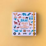 Londji Bam! Animals Ahşap Baskı Tasarım Set