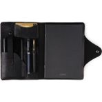 Londo Büyük Boy Hakiki Deri Organizer Siyah Not Defteri