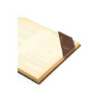 Londo Hakiki Deri El Yapımı Kitap Ayracı (2'li Set) - Üçgen
