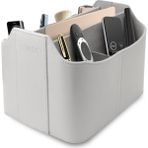 Londo Kumandalık ve Modern Tasarımlı Tablet Bölmeli Beyaz Organizer