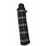 London Katlamalı Şemsiye, Ekose Desenli, Rüzgara Dayanıklı, 8 Telli, Unisex, 95 cm Çap, Kapalı 26 cm