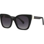 London & London LL1236-C01-53 Kadın Güneş Gözlüğü Cat Eye Siyah Kemik Çerçeve