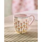 Londra'dan Cath Kidston Pembe Çiçek Desenli Shabby Chic Tarzı Porselen Kupa/Mug