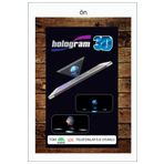 long way Hologram 3d. Eğitici Oyuncak Telefon,tablet Için Kulanılan 3d Video Gönütüleme Aracı