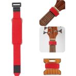 LONGA Kırmızı Renk Gitar Fret Wrap Tel Muteleme