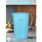 Longa Sürahi PP-5 Kokusuz Sürahi Açık Mavi Sürahi Bpa Free 2,1 L