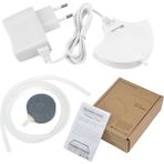 Longbangdian Shop 4106W Tarzı 110V Abd Fişi 110V 220V Ultra Sessiz Akvaryum Hava Pompası Balık Tankı Için Nano Hava Kompresörü Airstones Silikon Tüpler Hidropompalar 18LH (Yurt Dışından)
