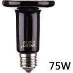 Longbangdian Shop 75W Tarzı Pet Isıtma Ampul Kızılötesi Siyah Seramik Verici Sürüngen Hayvanlar Için Isı Lambası Ampul Isıtıcı Brooder Chocadeira Seramik Heate (Yurt Dışından)