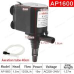 Longbangdian Shop AP-1600 Stili Ab Adaptör Fişi Jebo Lıfetech Aubmersible Pompa Apw 600L Üçü Bir Arada Akvaryum Filtresi (Yurt Dışından) - akvaryum filtreleme