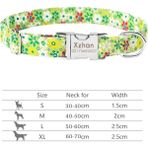 Longbangdian Shop COLOR21 Stili S Beden Köpek Tasması Kediler Köpek Şeyleri Malzemeleri Oyulmuş Kimlik Etiketi Isim Plakası Adı Küçük Büyük Köpekler Için Özel Evcil Hayvan Ürünleri Tasmaları (Yurt Dışından) - NO:1 - Renkli