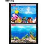 Longbangdian Shop F139A Stili Yüksek 30X60CM Balık Tankı 3D Arka Plan Boyama Sticker Akvaryum Manzara Sticker Poster Çift Taraflı Okyanus Deniz Bitkileri Zemin Akvaryum Dekor (Yurt Dışından) - Akvaryum dekorasyonu