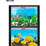 Longbangdian Shop F139C Stili Yüksek 40X60CM Balık Tankı 3D Arka Plan Boyama Sticker Akvaryum Manzara Sticker Poster Çift Taraflı Okyanus Deniz Bitkileri Zemin Akvaryum Dekor (Yurt Dışından)