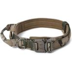 Longbangdian Shop Kamuflaj Stili Xl Beden Güvenlik Köpek Tasmaları Taktik Tasma Polis Dayanıklı Çıkarılabilir Kumaş Orta ve Büyük Boy Kolay Yürüyüş Pitbull Erkek Köpek Malzemeleri (Yurt Dışından) - NO:1 - Renkli
