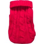 Longbangdian Shop Kırmızı Stil M Beden Pet Köpek Kazak Kedi Giysileri Küçük Köpekler Için Sıcak Kedi Kediler Ceket Kıyafet Köpek Pug Ceket Giysileri Yünlü Yumuşak Köpek T Shirt Ceket (Yurt Dışından) - Renkli