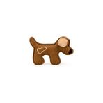 Longbangdian Shop Köpek Kahverengi Tarzı Squeak Chew Köpek Oyuncak Köpek Saf Hakiki Deri Ses Küçük Köpek Oyuncak Isırmaya Dayanıklı Pet Eğitim Turu Etkileşim (Yurt Dışından)