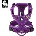 Longbangdian Shop Mor Tarzı Xs Beden Truelove Pet Yansıtıcı Naylon Köpek Koşum Hiçbir Çekme Ayarlanabilir Orta Büyük Yaramaz Köpek Yelek Güvenlik Araç Kurşun Yürüyüş Koşu (Yurt Dışından) - NO:1 - Renkli