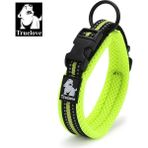 Longbangdian Shop Neon Sarı Tarzı L 45-50CM Boyun Truelove Ayarlanabilir Köpek Tasması Naylon Örgü Yastıklı Pet Yaka Köpek Eğitimi Için Yansıtıcı Açık Rahat Köpek Kolye Pet Için (Yurt Dışından) - NO:1 - Renkli