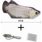 Longbangdian Shop No.1 Tarzı Kedi Sallanan Catnip Oyuncak 28CM Dans Hareketli Disket Balık Kediler Oyuncak USB Şarj Simülasyon Köpek Kedi Oyuncak Elektronik Pet Kedi Oyuncak Sohbet (Yurt Dışından) - Renkli