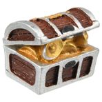 Longbangdian Shop No.3 Tarzı Hazine Sandığı Kutusu Antika Yaratıcı Balık Tankı Akvaryum Dekorasyon Peyzaj Korsan Altın Paralar Süsler Reçine Dekorasyon (Yurt Dışından)