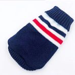 Longbangdian Shop NO.4677 Tarzı Xs Beden Pet Köpek Kazak Kedi Giysileri Küçük Köpekler Için Sıcak Kedi Kediler Ceket Kıyafet Köpek Pug Ceket Giysileri Yünlü Yumuşak Köpek T Shirt Ceket (Yurt Dışından) - Renkli