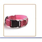 Longbangdian Shop Pembe Tarzı M Beden LED Köpek Tasması USB Şarj Edilebilir Naylon Leopar Baskı LED Işıklı Köpek Tasmaları Köpek Gece Yürüyüşü Güvenle Glow Kolye Pet Malzemeleri (Yurt Dışından) - NO:1 - Renkli