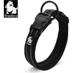 Longbangdian Shop Siyah Stil L 45-50CM Boyun Truelove Ayarlanabilir Köpek Tasması Naylon Örgü Yastıklı Pet Yaka Köpek Eğitimi Için Yansıtıcı Açık Rahat Köpek Kolye Pet Için (Yurt Dışından) - NO:1 - Renkli