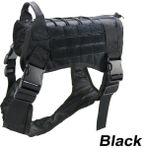 Longbangdian Shop Siyah Stil Xl Beden Taktik Köpek Koşum Askeri K9 Hizmet Köpek Giysileri Yelek Koşum Büyük Köpekler Aksesuarları Orta Köpekler Için Taktik Hizmet Köpek Yelek (Yurt Dışından) - NO:1 - Renkli