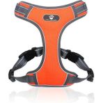 Longbangdian Shop Turuncu Tarzı M Beden Köpek Koşum Yelekleri Pet Yelek Küçük Orta Büyük Evcil Hayvanlar Çekmez Ayarlanabilir Yansıtıcı Nefes Alabilir Hafif Yelek Tarzı Sandıklar Askıları (Yurt Dışından) - NO:1 - Renkli