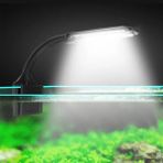 Longbangdian Shop U-148A Beyaz Stil Akvaryum Klip Işık Çim Tankı Su LED Aydınlatma Mini Kaplumbağa Silindir Işık LED Tam Spektrumlu Balık Tankı Su Otu LED Lamba (Yurt Dışından)
