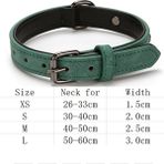 Longbangdian Shop Yeşil Stil S Beden Köpek Tasması Kediler Köpek Şeyleri Malzemeleri Oyulmuş Kimlik Etiketi Isim Plakası Adı Küçük Büyük Köpekler Için Özel Evcil Hayvan Ürünleri Tasmaları (Yurt Dışından) - NO:1 - Renkli