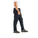 Longberg Erkek Kışlık İçi Polarlı Rüzgar Geçirmez Softshell Pantolon (Lacivert, 2XL)
