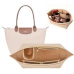 Longchamp çanta düzenleyici, Longchamp Pliage M için düzenleyici, Longchamp M için çanta düzenleyici, Longchamp için cüzdan düzenleyici, çok cepli keçe çanta düzenleyici, el çantası düzenleyici