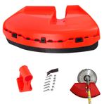 LONGHAO Fırça Kesici Koruyucu, Fırça Kesici Koruma Kapağı, Fırça Kesici için Değiştirilebilir Koruma Kapağı, 2 Vidalı, 26 mm Çaplı Çalı Kesiciler için