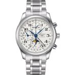 Longines L27734786 Master Collection Chronograph Moonphase 42 mm Erkek Kol Saati