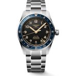Longines L3.802.4.60.6 Spirit Zulu Time GMT Erkek Kol Saati