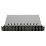 Longline LNG-31/4-2A 13 Slots With Dual Power Support 10/100M 10/100/1000M Standalone Media Converter